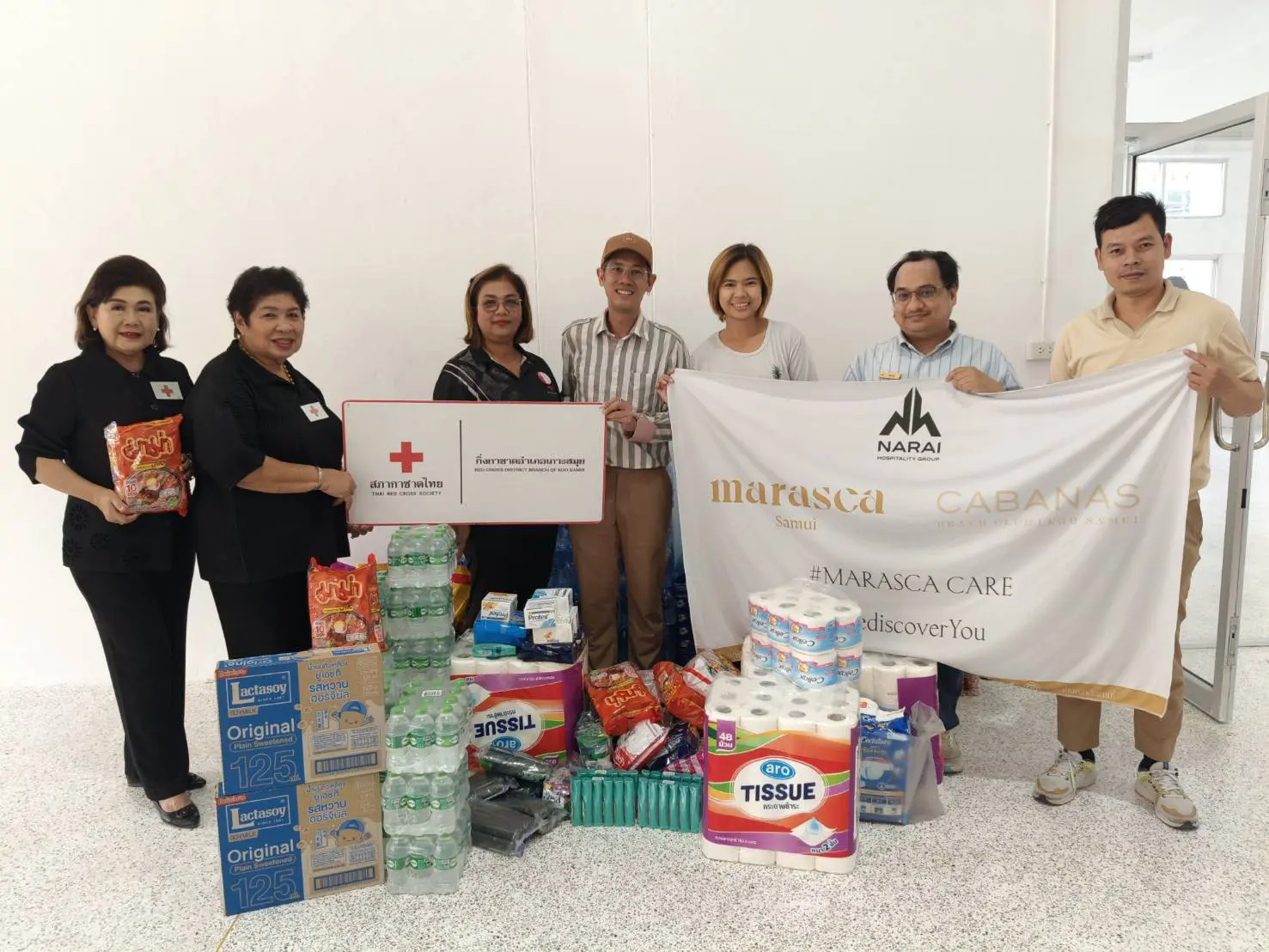 Lending A hand: Marasca Samui’s Flood Relief Effort in Southern Thailand