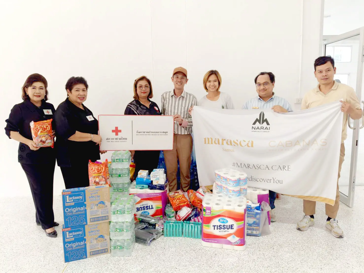 Lending A hand: Marasca Samui’s Flood Relief Effort in Southern Thailand