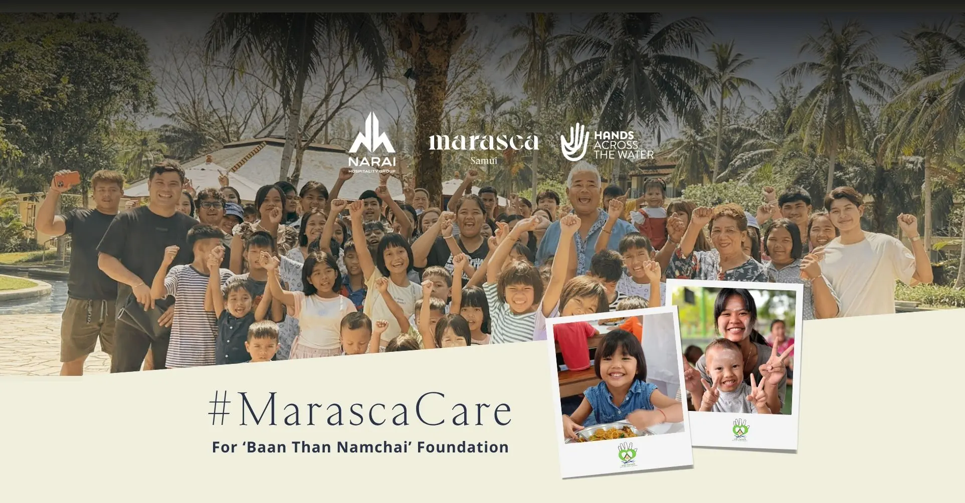 ส่งต่อความสุขด้วยหัวใจ: Marasca Samui ร่วมสนับสนุนมูลนิธิบ้านธารน้ำใจ