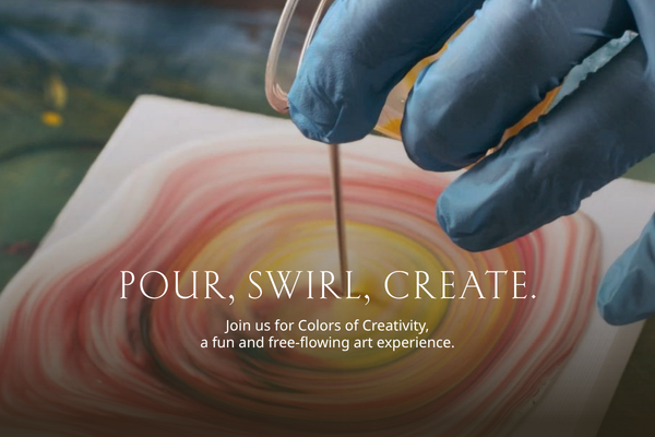 Colors of Creativity - Pour your Imagination