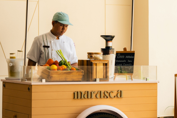 Daily fresh juice at Homegrown