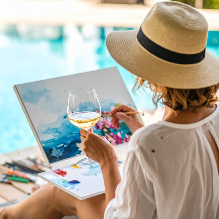Watercolor by the Pool Workshop