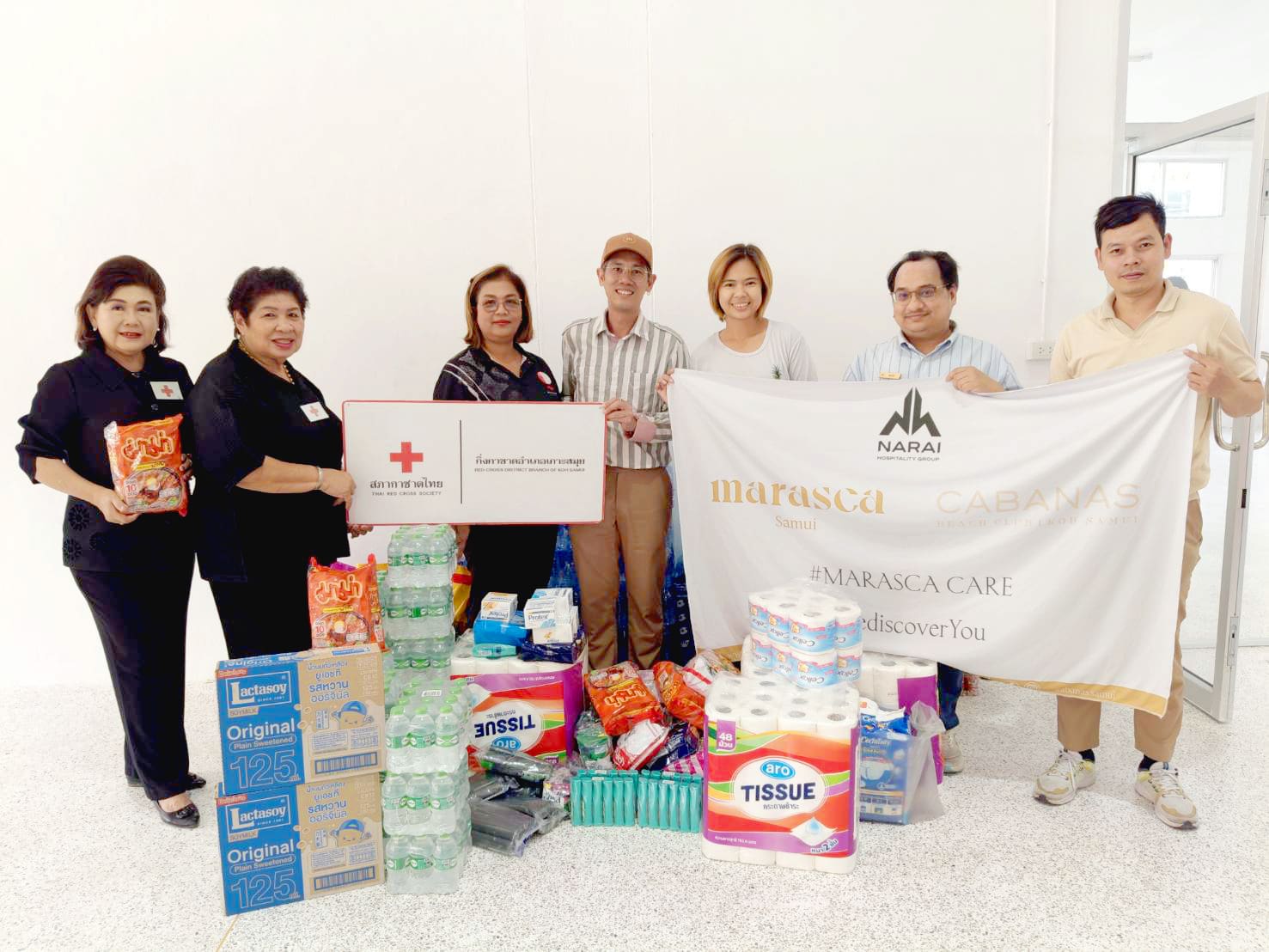 Lending a Hand: การช่วยเหลือผู้ประสบอุทกภัยในภาคใต้จาก Marasca Samui