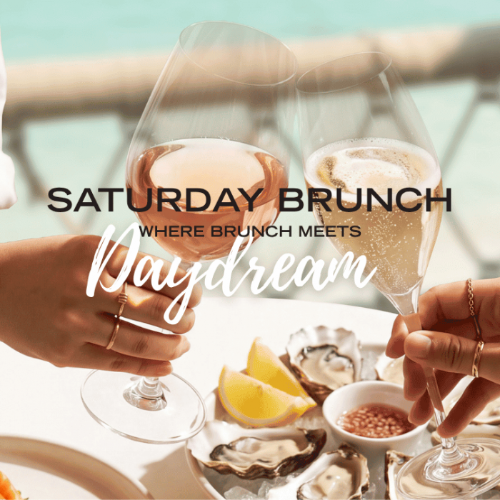 SATURDAY BRUNCH: WHERE BRUNCH MEETS DAYDREAM